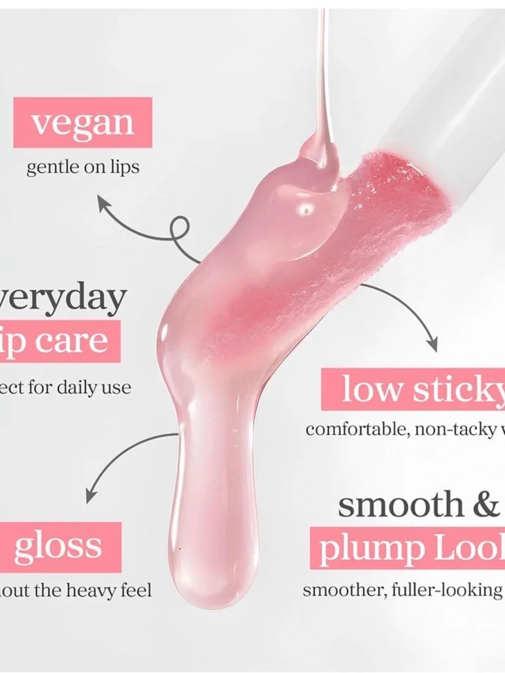 Lip Oil — Nourishing Tint in Soft Pink